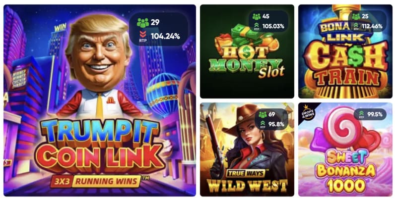 Juegos de casino en Ivibet